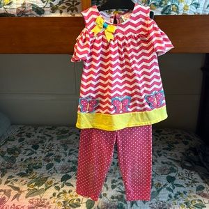 Butterfly Top with Pants